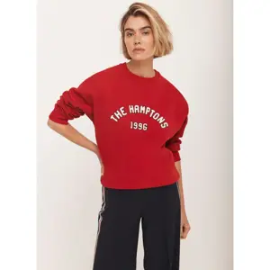 Mint Velvet Red Graphic Sweatshirt